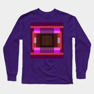 Window behind grid Long Sleeve T-Shirt